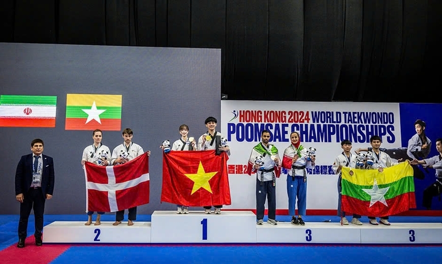 Historic fourth place for Vietnam at World Taekwondo Poomsae Championships